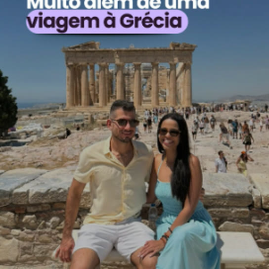 Acrópole na Grécia, publicação da Plataforma Viagens